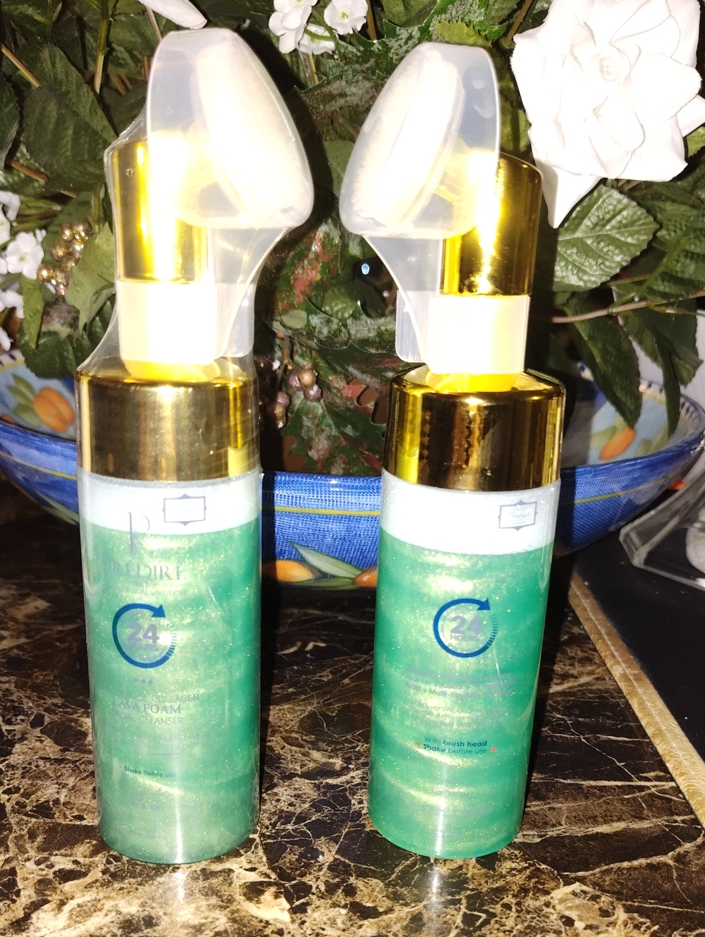 Two Unopened Predire Paris Oil Control Collagen Foaming Facial Cleanser